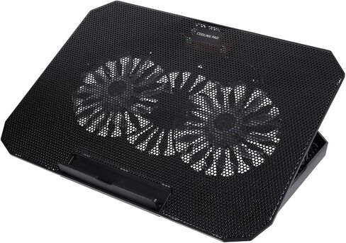 USB Black Laptop Inch 14 Cooler Stand to 15.6 Laptops in Kuwait