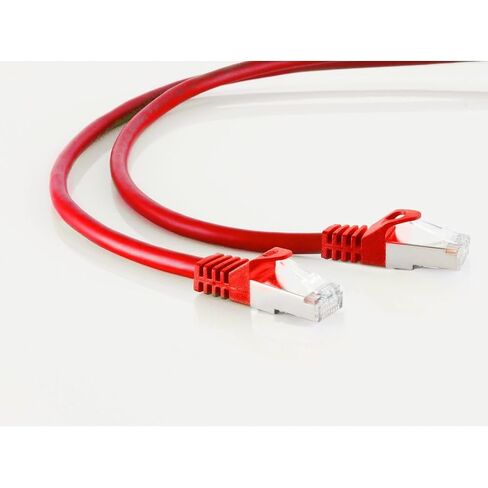 Neutral Shiverpeaks Basic-S Network Cable 5 m Cat7 S/FTP (S-STP) Red – Network Cables (5 m, Cat7, S/FTP (S-STP), RJ-45, RJ-45, Red) in Kuwait