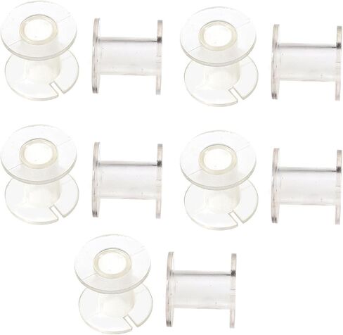 10Pcs Fly Tying Bobbin Spools Standard Size Thread Spool Supplies Empty Bobbin Spools Fly Tying Accessory for Fishing Adult in Kuwait