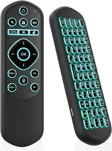 iPazzPort Air Mouse Keyboard Backlit, 2.4G & Bluetooth for Android, PC, Mac in Kuwait
