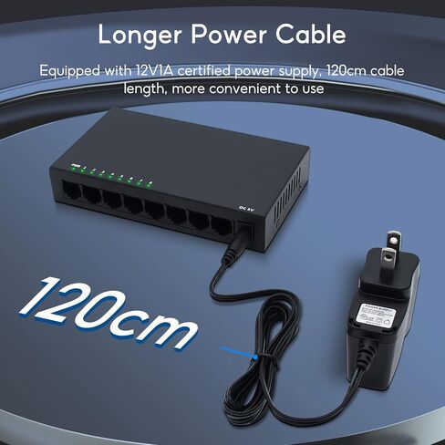 SODOLA 8 Port Gigabit Ethernet Switch,Plug & Play in Kuwait