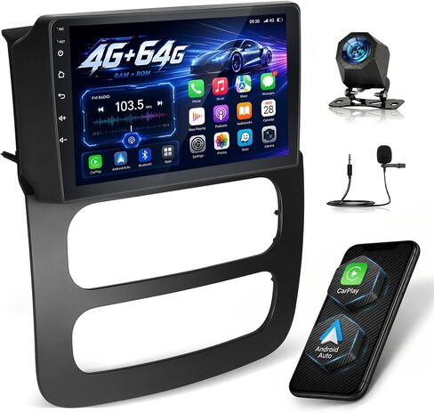 [4G+64G] Car Radio for Dodge Ram 1500 2500 3500 2002 2003 2004 2005 in Kuwait