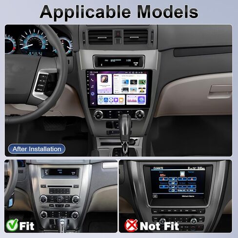 4+64G Car Stereo Upgrade Radio for Ford Fusion Mondeo Mustang 2009-2012 in Kuwait