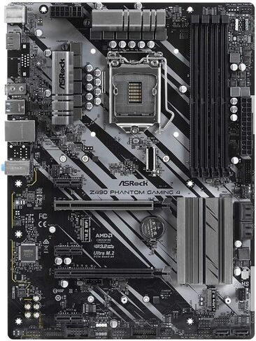 ASRock Z490 Phantom Gaming 4 Supports 10 th Gen Intel ® Core™ processors (Socket 1200) motherboard in Kuwait