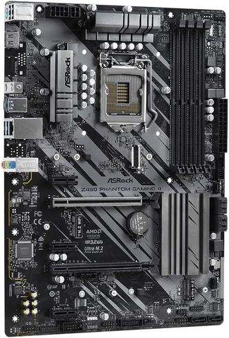 ASRock Z490 Phantom Gaming 4 Supports 10 th Gen Intel ® Core™ processors (Socket 1200) motherboard in Kuwait