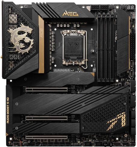 MSI MEG Z690 ACE Gaming Motherboard (E-ATX, 12th Gen Intel Core, LGA 1700 Socket, DDR5, Thunderbolt 4, PCIe 5, Dual 2.5G LAN, M.2 Slots, Wi-Fi 6E) in Kuwait