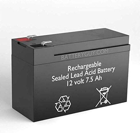 BatteryGuy Back-UPS ES USB 650 BE650BB-CN Replacement 12V 7.5Ah SLA Battery Brand Equivalent (Rechargeable, High Rate) - Qty of 1 in Kuwait