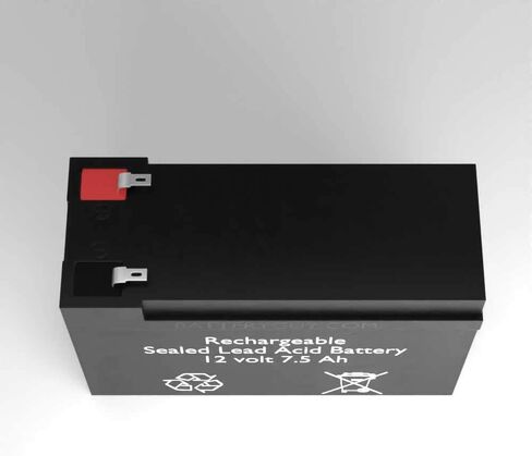 BatteryGuy Back-UPS ES USB 650 BE650BB-CN Replacement 12V 7.5Ah SLA Battery Brand Equivalent (Rechargeable, High Rate) - Qty of 1 in Kuwait