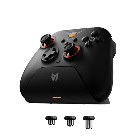 BIGBIG WON Gale Hall Wireless Controllers Motion Control, Hall Joysticks&Triggers, 3 Pairs of Thumbsticks, PC App Game Controllers for Switch/PC/iOS/Android Gaming Controller (HS-GaleHall-Black) in Kuwait