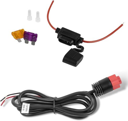 Replacement for Lowrance HDS/Elite/Hook/Mark Power Only Cable 000-14041-001 (Don’t fit Hook2 Models) 3 Foot, 2-Wire in Saudi Arabia