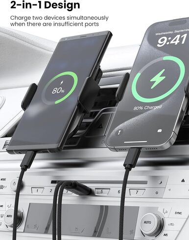 1.5FT 2Pack USB C Splitter Adapter, 2 in1 USB A Male to Dual Type C Male Port Power Charging Splitter (Only for Charging, Not Transmit Data) for Smartphone/watch,Mini Fan,Bluetooth headset etc. in Saudi Arabia