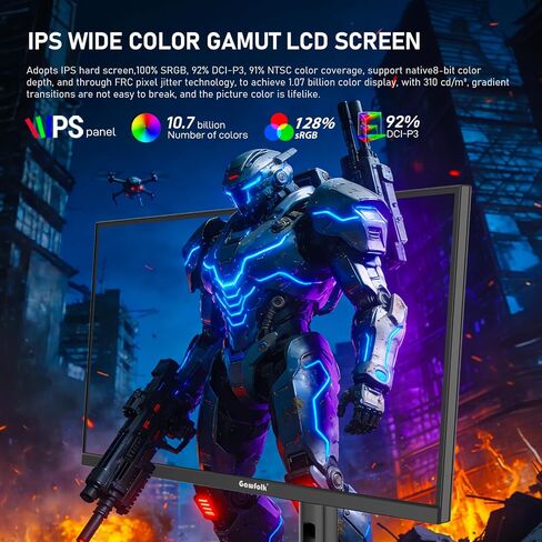 Gawfolk 27" 4K Gaming Monitor UHD 160Hz/ FHD 320Hz Dual Mode PC Monitor in Kuwait