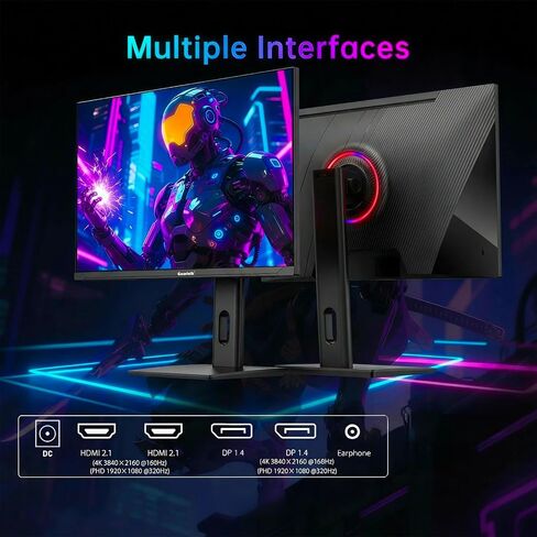 Gawfolk 27" 4K Gaming Monitor UHD 160Hz/ FHD 320Hz Dual Mode PC Monitor in Kuwait