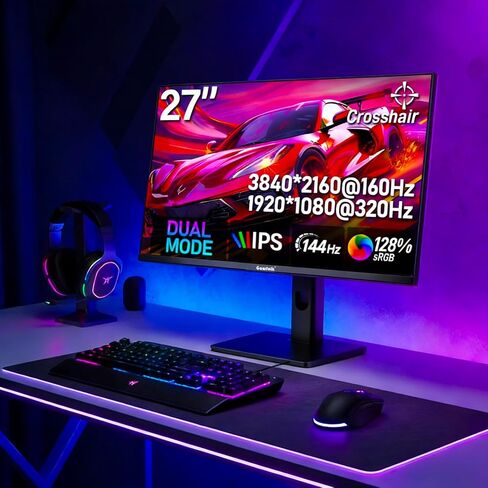 Gawfolk 27" 4K Gaming Monitor UHD 160Hz/ FHD 320Hz Dual Mode PC Monitor in Kuwait