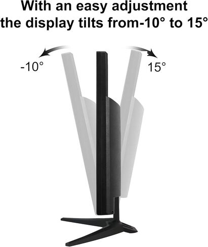 20" PC Monitor 16:9 1600x900 Kitchen Monitor LED Screen Display, 5Ms, 60 Hz, VESA Mountable, Build in Speaker, with VGA HDMI AV BNC USB for FireStick, Computer, Laptop in Kuwait