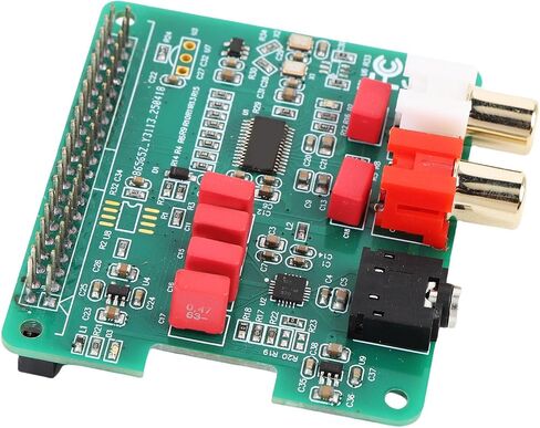 HiFi DAC Hat HiFi Music Playback Sound Card Expansion Module for Pi 384KHz 32Bit in Kuwait
