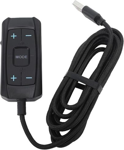 USB 7. Card, Realistic Portable Surround Sound Effects for Laptop, Convenient to Use ABS in Kuwait
