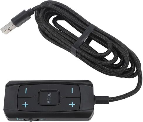 USB 7. Card, Realistic Portable Surround Sound Effects for Laptop, Convenient to Use ABS in Kuwait
