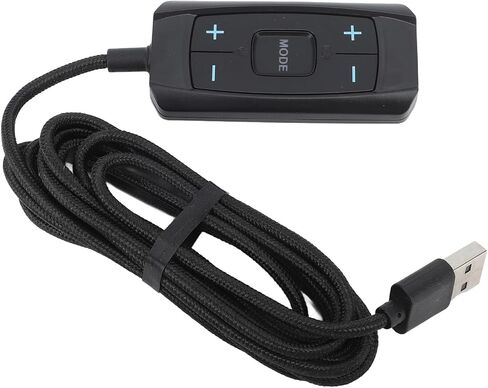 USB 7. Card, Realistic Portable Surround Sound Effects for Laptop, Convenient to Use ABS in Kuwait