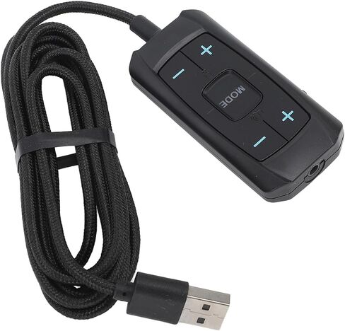 USB 7. Card, Realistic Portable Surround Sound Effects for Laptop, Convenient to Use ABS in Kuwait