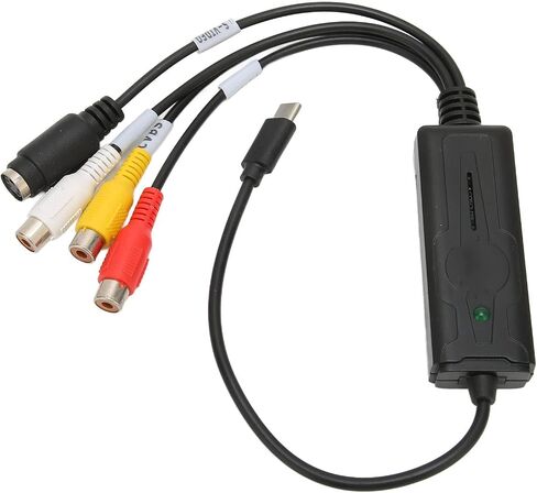 Zopsc Type C Card, to USB Sound Video Converter Adapter for 10 8.1 8 7 Vista OS X in Kuwait