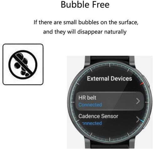 for Amazfit Active Max Smart Watch Screen Protector, Anti-Scratch in Kuwait