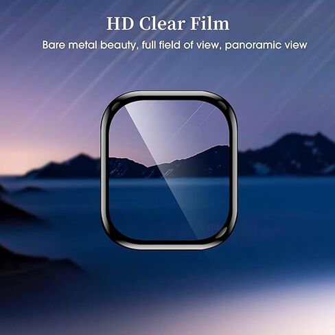 3 Pack For Apple Watch Series11 46mm Screen Protector watch film [HD Clear] Apple Watch Series 11/10 46mm 3D Curved Soft Smart Watch Protective Film (Not Glass) [Ultra Shatterproof] in Kuwait