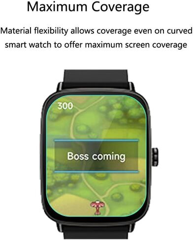 [5 Pack Screen Protector for Tensky ENOMIR IDW28 Smart Watch in Kuwait