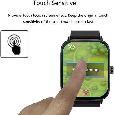 [5 Pack Screen Protector for Tensky ENOMIR IDW28 Smart Watch in Kuwait