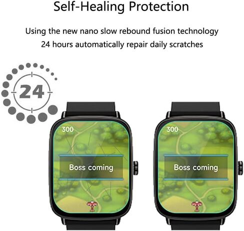 [5 Pack Screen Protector for Tensky ENOMIR IDW28 Smart Watch in Kuwait