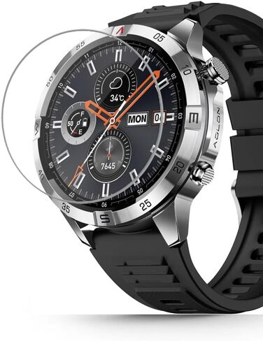 For AOLON GT6 Pro 1.5" Military Smartwatch Screen Protector [6 Pack] in Kuwait