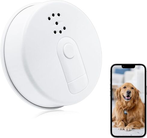 WiFi Hidden Spy Smoke Detector Camera HD1080P Wireless Indoor Nanny Cam in Kuwait