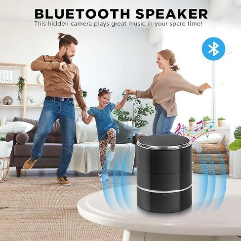 SOPKVL Bluetooth Speaker Dome Camera, 240° Ultra-Wide Angle Lens in Kuwait