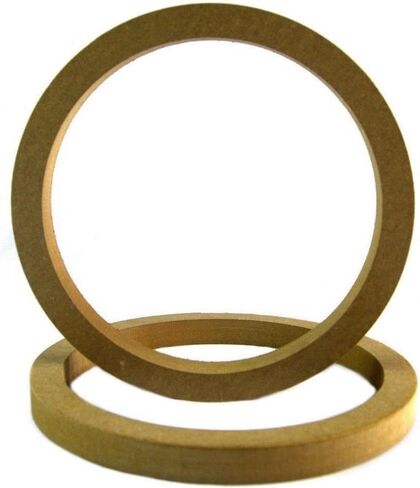Pipeman's Installation Solution 5 Pair 10" MDF Speaker Mounting Spacer Rings for Fiberglass RING-10R 10 Pack in Kuwait