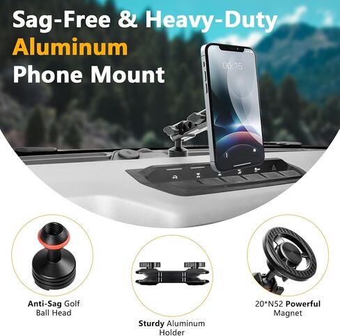 Phone Mount for Ford Bronco 2021-2026 2/4 Door in Saudi Arabia