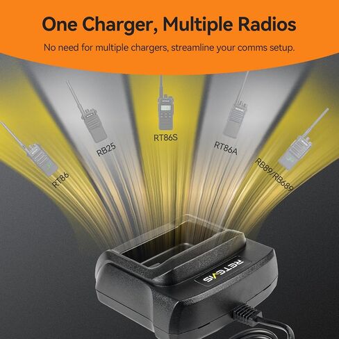 Retevis RT86 Walkie Talkie Charger, Original Charging Base, 1 Pack in Saudi Arabia