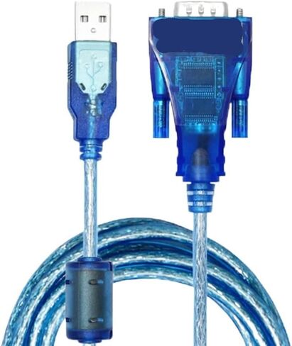 1.5m 300CM RS232 to USB DB9 RS-232 USB-A Adapter Conversion Cable Com with F&T>D*I Chip Ring UT-8801(UT-8801J 3m) in Saudi Arabia