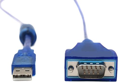 1.5m 300CM RS232 to USB DB9 RS-232 USB-A Adapter Conversion Cable Com with F&T>D*I Chip Ring UT-8801(UT-8801J 3m) in Saudi Arabia