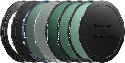 Freewell x Dunna Did It Ultra-Slim Locking Photography Filter Kit 77mm in Saudi Arabia