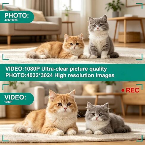 Mini Camera Pen 1080P HD Pet Security Small Cameras Nanny Cam in Kuwait