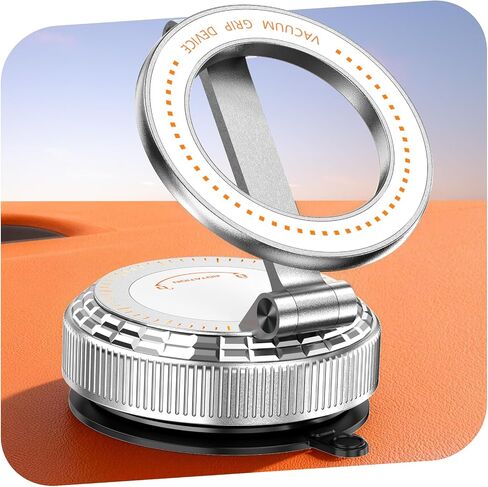 Car Phone Holder for Magsafe, [105+LBS Suction & 3800gf Magnetic] in Kuwait
