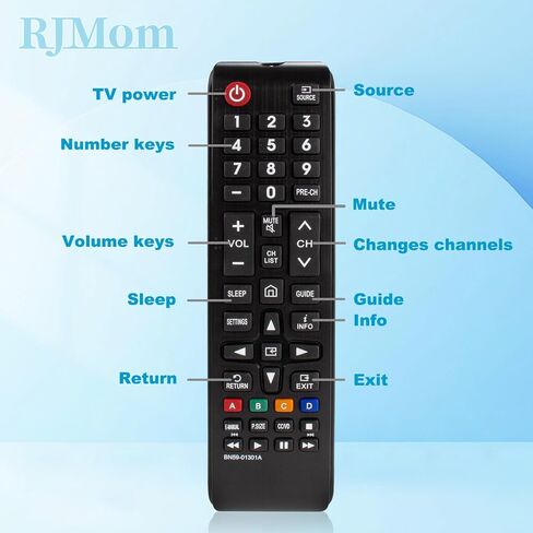 Replace Remote for Samsung TV UN43NU6950F UN50NU6950F UN55NU6950F UN65NU6950F in Saudi Arabia