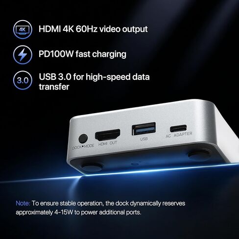 AKNES|Gulikit Dock for Switch 1/2, 4K 60Hz HDMI Docking Station in Saudi Arabia