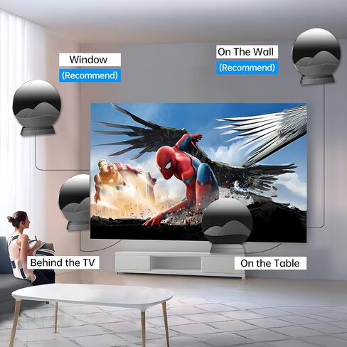 TV Antenna, 5000+ Miles Long Range Digital Antenna for Smart TVs Indoor, HD TV Antenna for Local Channel, Strongest HDTV Antennas with Amplifier Signal Booster-Supports 4K 8K 1080P-38FT Cable in Kuwait