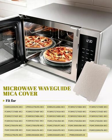5304505675 Microwave Waveguide Cover Fit for Frigidaire/Electrolux,Replace Replaces 4452492, Microwave Oven Mica Sheet Plate Replacement,2Pcs in Kuwait