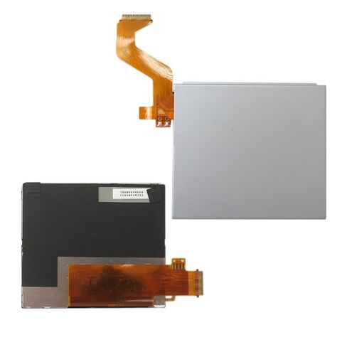 Premium Top Upper and Bottom Lower Screen Replacement for Nintendo DS Lite DSL in Kuwait