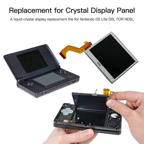 Premium Top Upper LCD Screen for Nintendo DS Lite in Kuwait