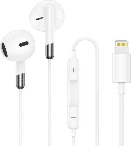 Wired Ear Buds Compatible for iPhone 14 Plus/14 Pro Max/13/12/11/XR/XS/X/8 in Kuwait