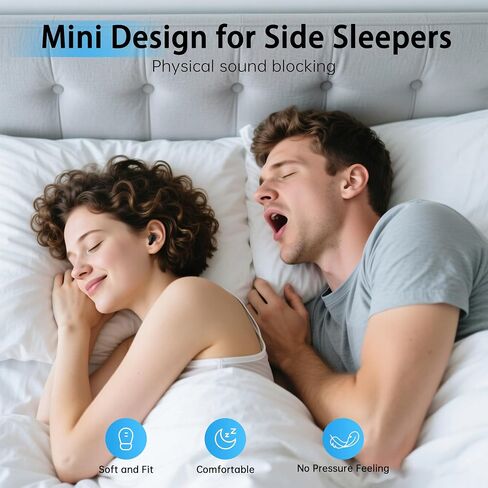 Mini Invisible Earbuds Wireless Bluetooth, Small Earbuds for Small Ears Canals, Tiny Discreet Sleep Headphones for Side Sleepers, Comfortable Noise Canceling Earphones for Work Gym, Skin in Kuwait