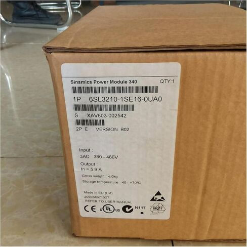 SMOCONE Expedited 6SL3210-1SE16-0UA0 New and Sealed in Box 6SL32101SE160UA0 1 Year Warranty and Fast in Kuwait